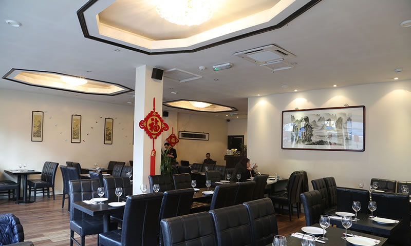 Restaurant seating area